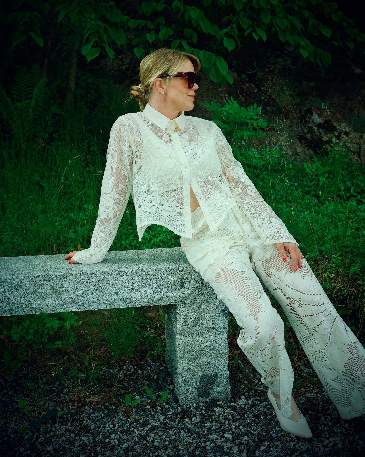 1. GRANNIES CURTAIN BLOUSE