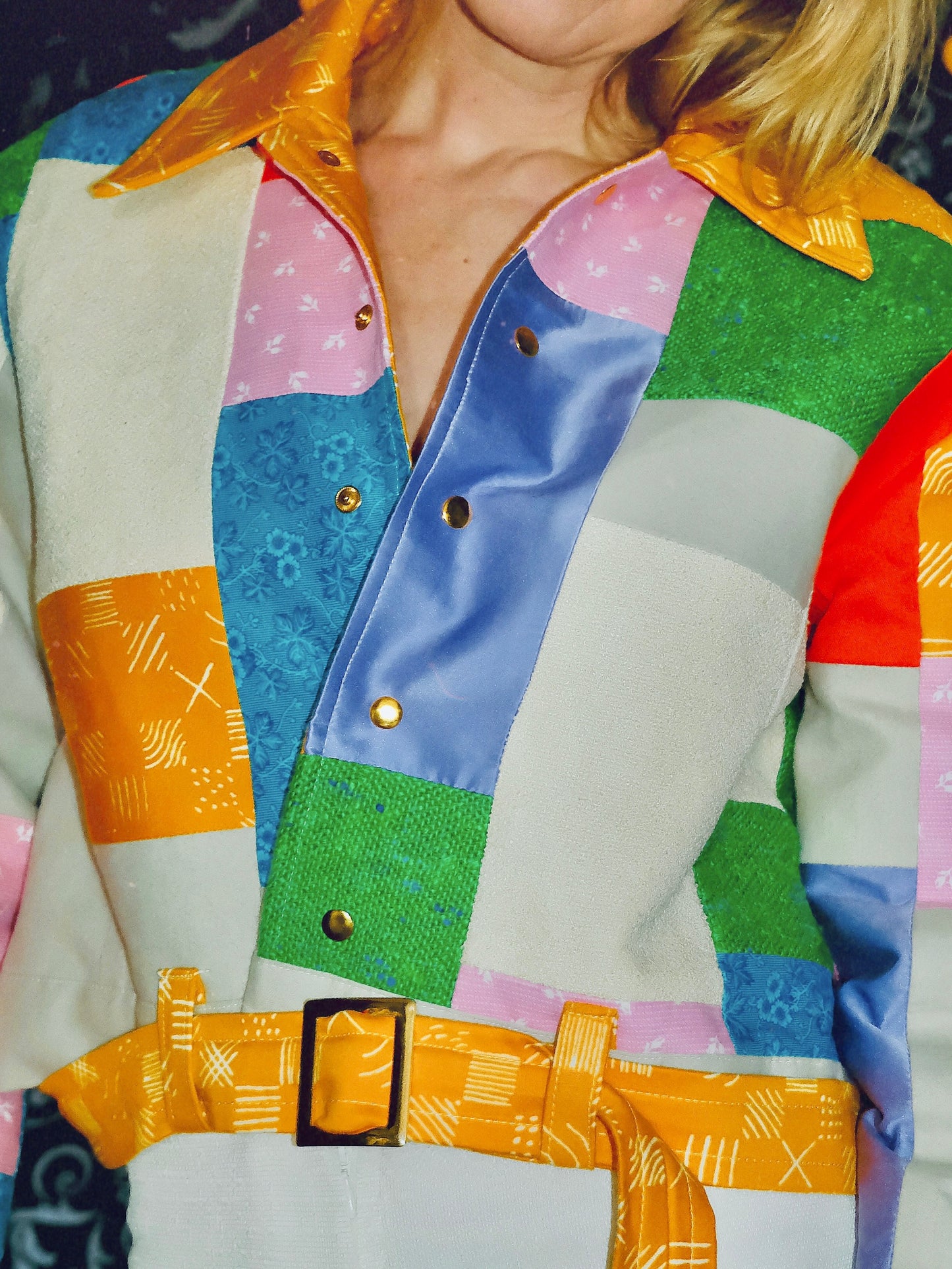 01. Collage Jacket + Belt