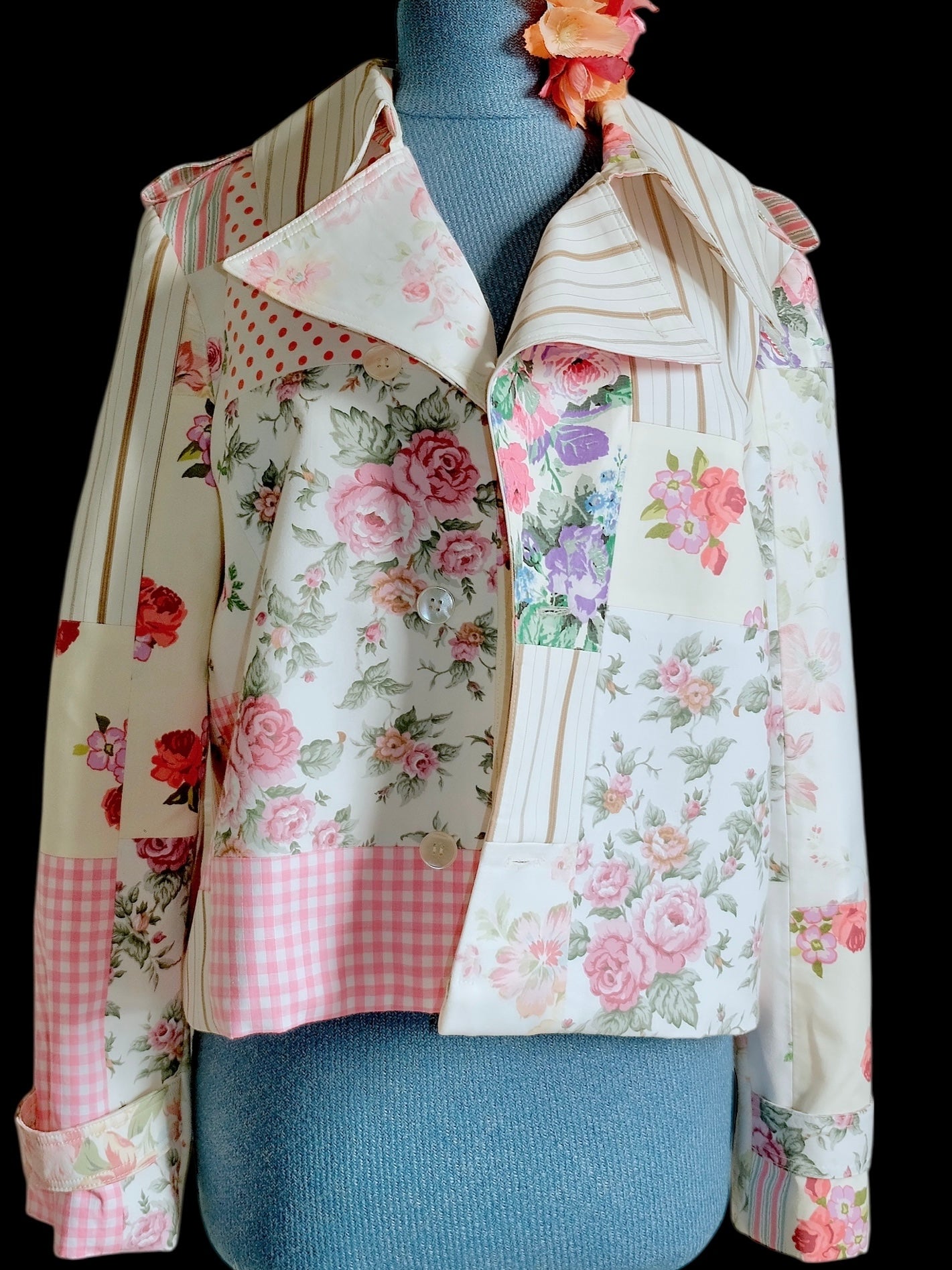 03. Collage Trench Jacket