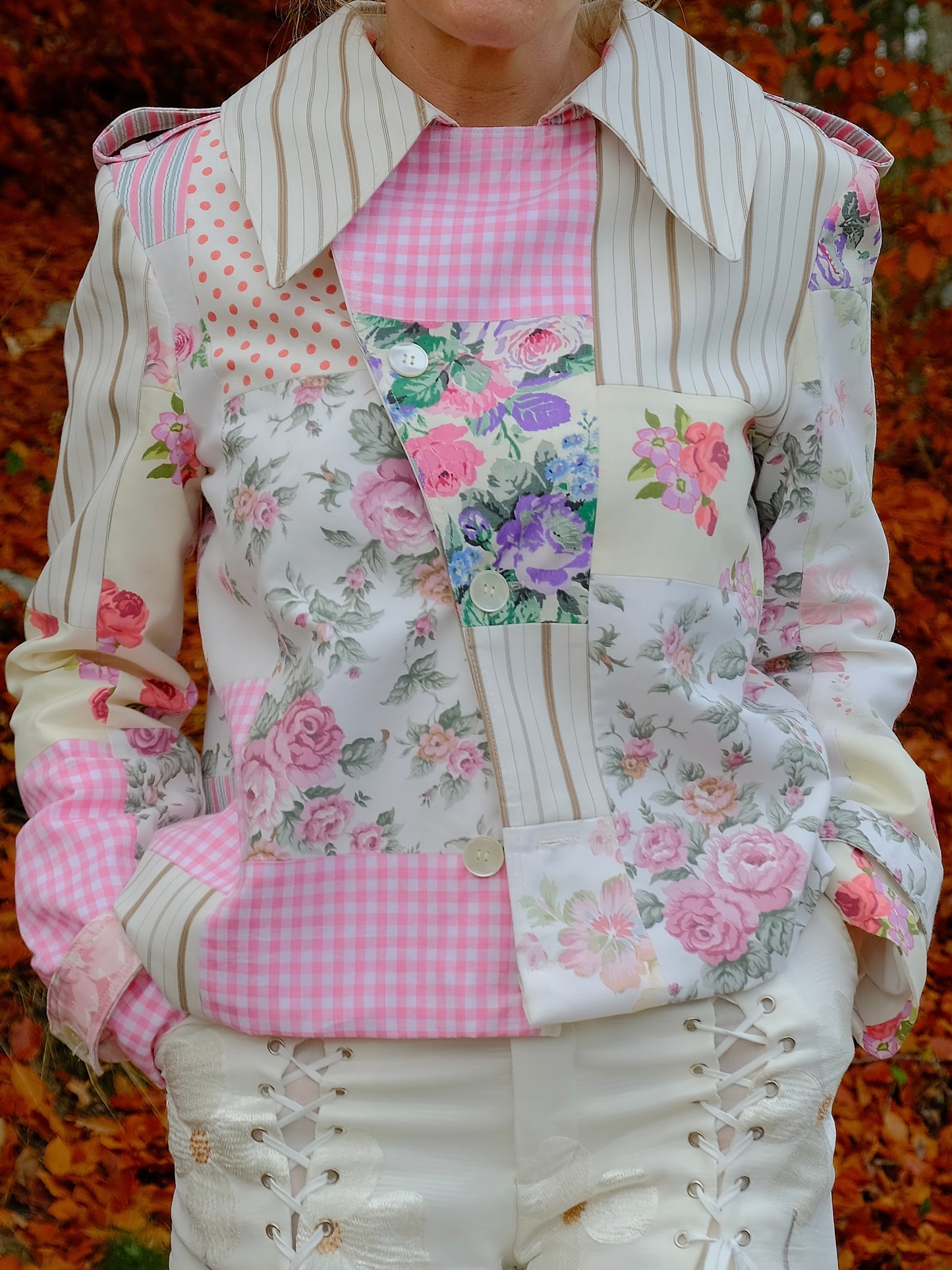 03. Collage Trench Jacket