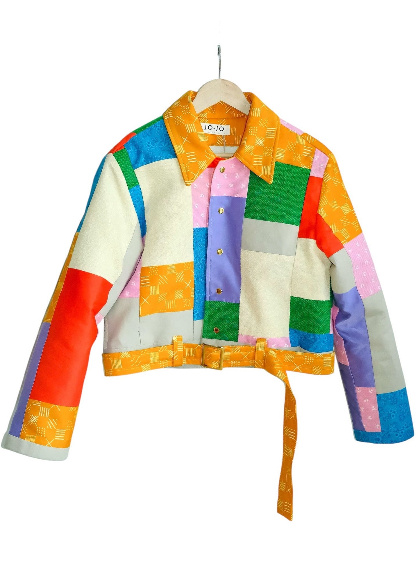 01. Collage Jacket + Belt