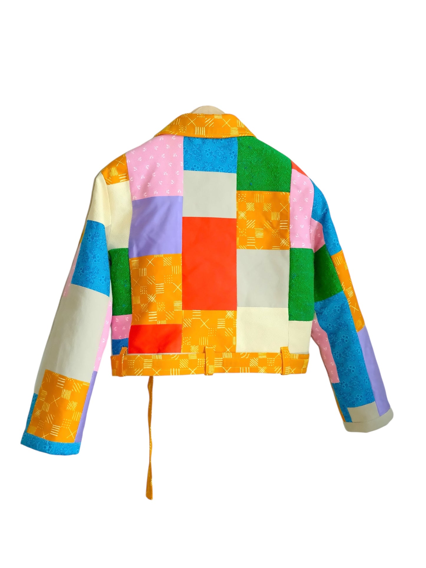 01. Collage Jacket + Belt